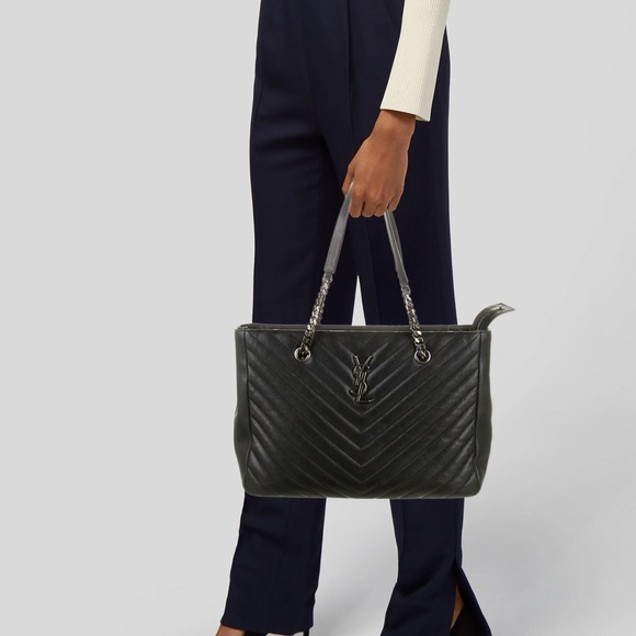 SAINT LAURENT Medium Tribeca Shopping Bag - Picture 4 of 16